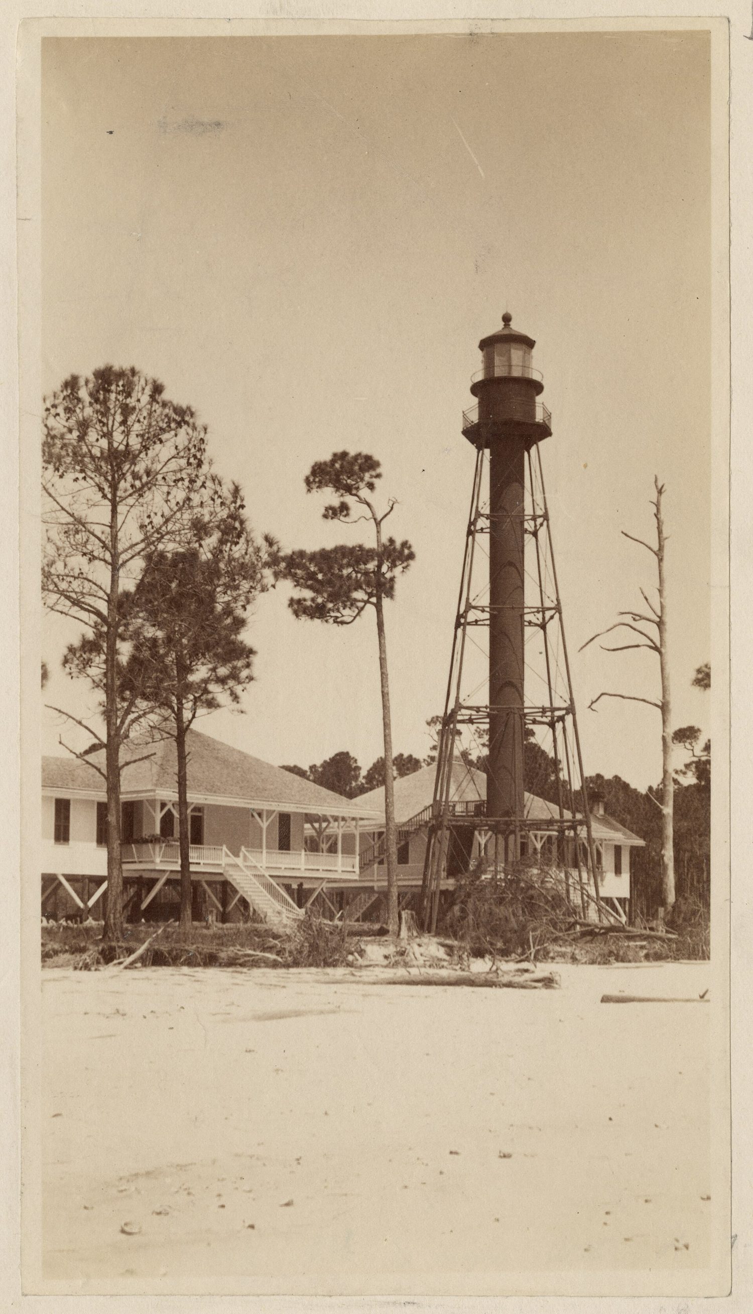 Cape San Blas coastline in Florida.